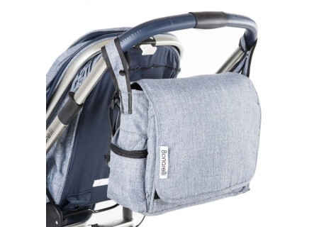 Carrito Bebé Convertible Bonarelli 500 Blue Sky - Mi Pequeño.com