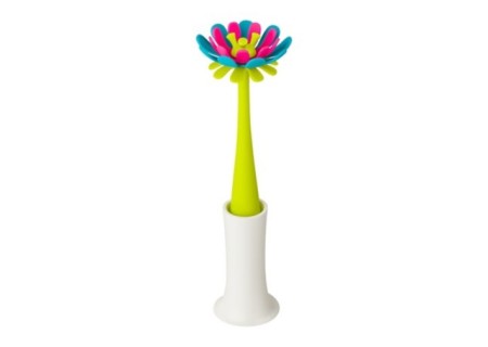 Cepillo Limpia Biberones de Silicona de Boon - Mi Pequeño.com
