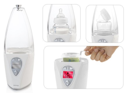 Calienta Biberones y Esterilizador Warmy Advanced
