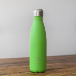 Botella Inox Chilly´s Verde Neon