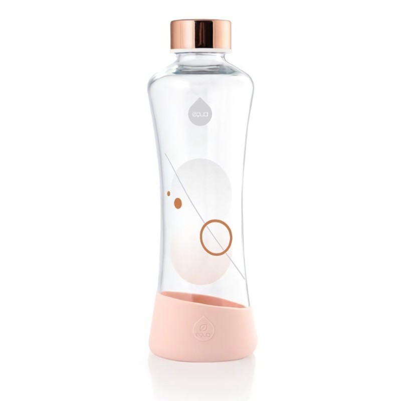 Botella Vidrio Equa Oro Rosa