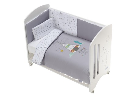 Coordinado Nórdico + Protector y Almohada Dakota