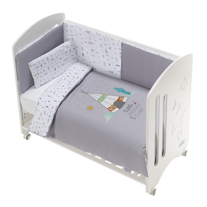 Coordinado Nórdico + Protector y Almohada Dakota