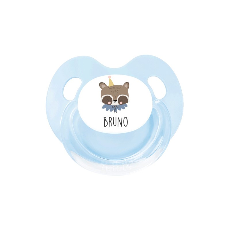 Chupete Personalizado Retro Circus Raccoon