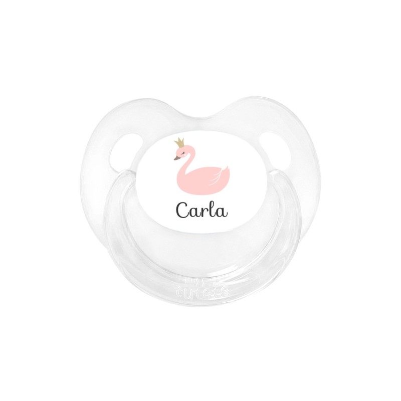 Chupete Personalizado Retro Cisne