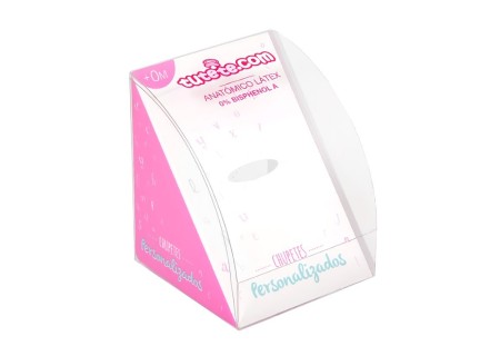 Chupete Personalizado Retro Rosa Estrella