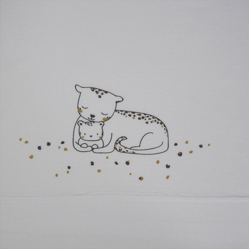Sabanas Estampadas Leo Beige