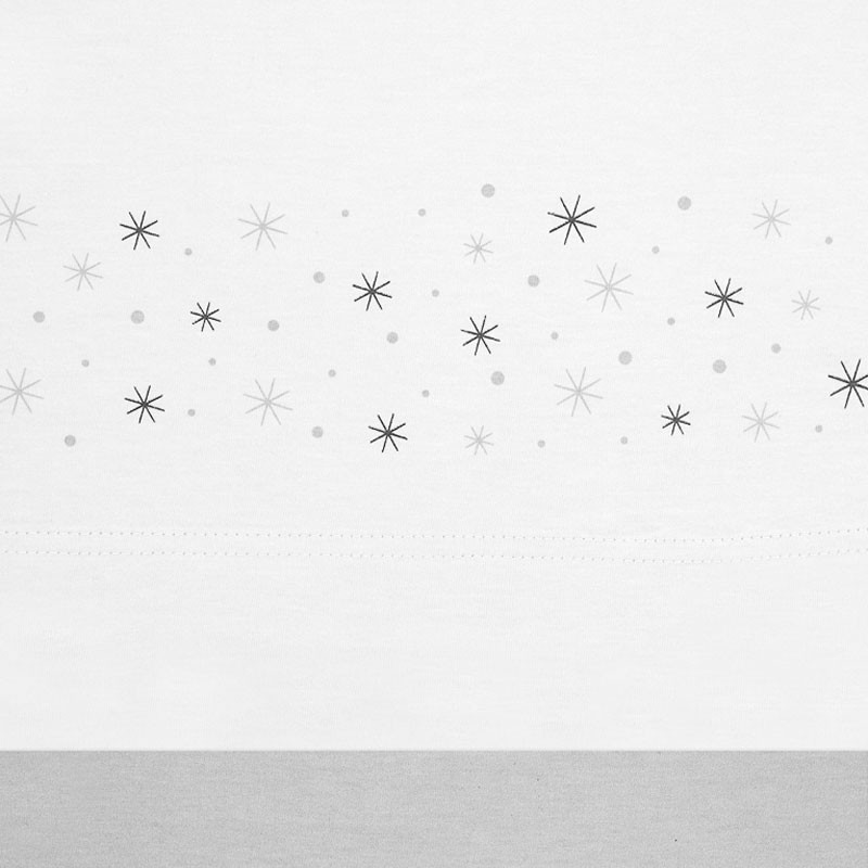 Sabanas Estampadas Colección Sky Blanco