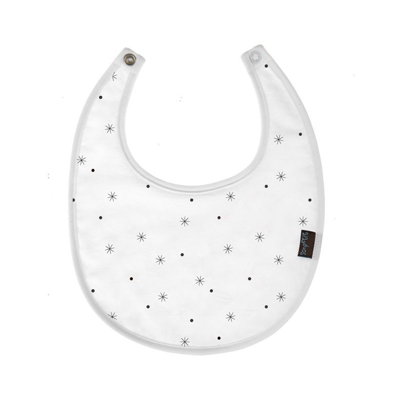 Babero Estampado Sky Blanco