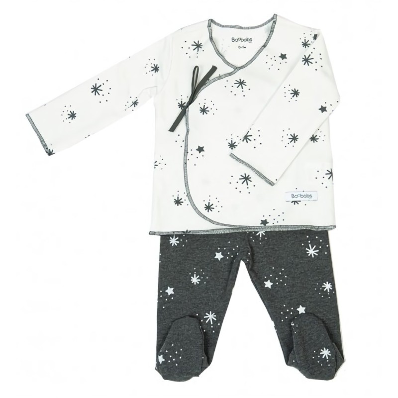 Conjunto Primera Puesta White Stars