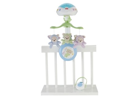 Carrusel Móvil Ositos Voladores de Fisher Price - Mi Pequeño.com
