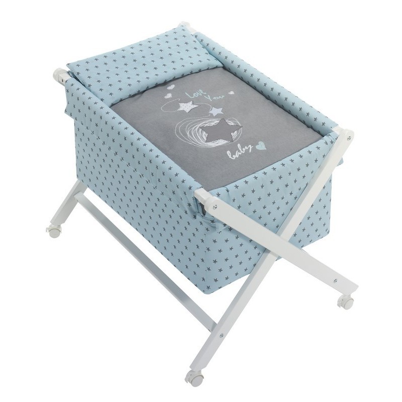 Minicuna Tijera Plegable Colección Love You