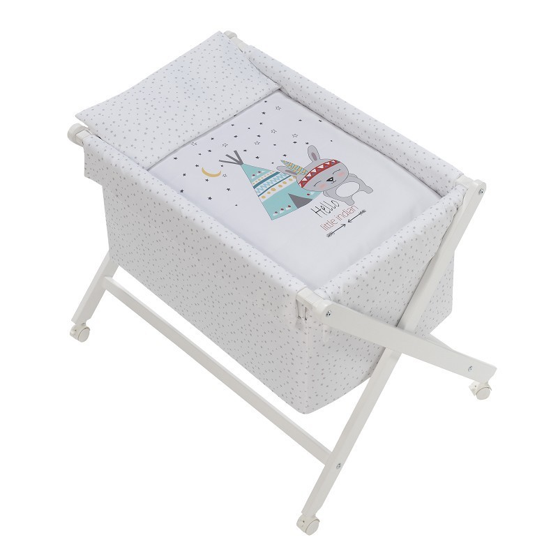 Minicuna Tijera Plegable Colección Tipi Oso