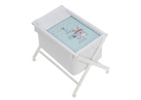 Minicuna Tijera Plegable Colección Tipi Oso