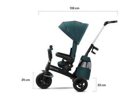 Triciclo Evolutivo Easytwist Turquesa