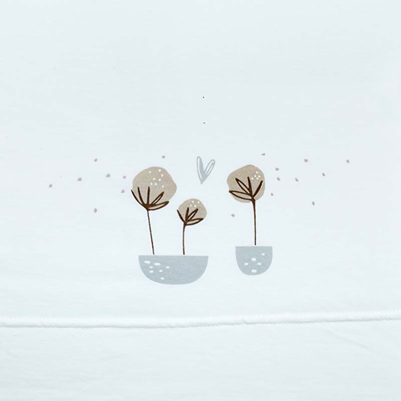 Triptico Sabana Estampada Colección Flor Algodón