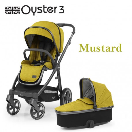 Cochecito Duo Oyster 3 Mustard