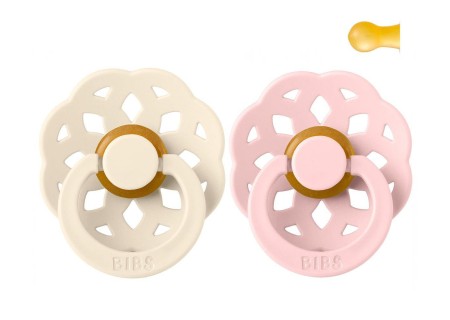 Chupetes BIBS Boheme Ivory/Blossom.