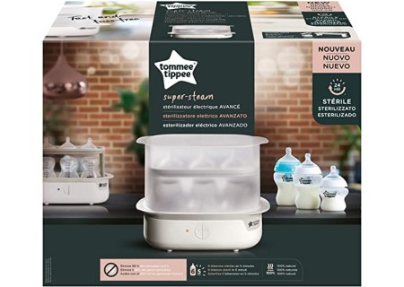Esterilizador Eléctrico de Vapor de Tommee Tippee - Mi Pequeño.com