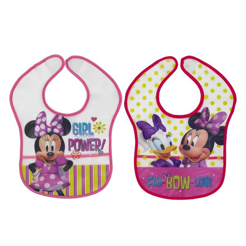 Pack 2 Baberos Minnie Disney