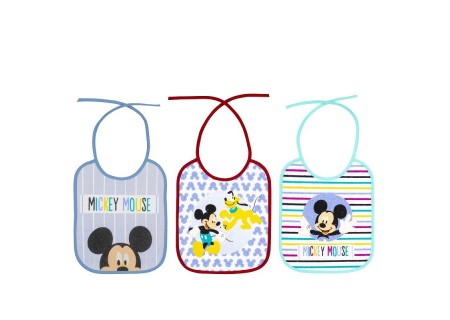 Pack de 3 baberos Rizo