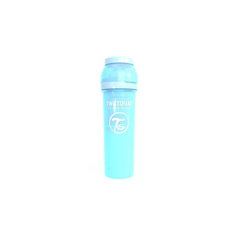 Twistshake Anti-Colic Biberón Anti-Cólico All-In-One Azul - Unidad de 330 ml