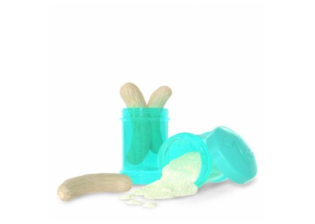 Dosificador 2x100 ml Turquesa de Twistshake