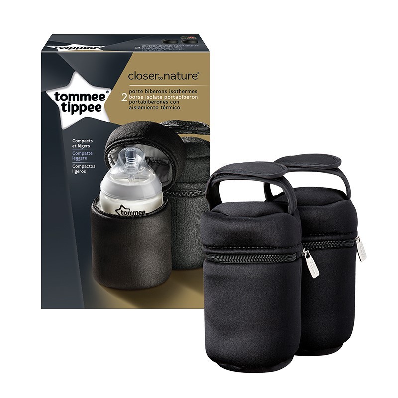 Tommee Tippee 2 Portabiberones térmicos.