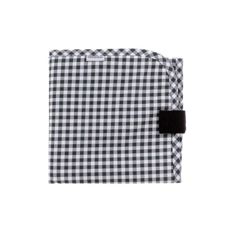 Cambiador Vichy Negro.