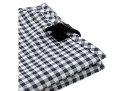 Cambiador Vichy Negro.