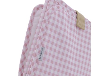 Cambiador Vichy Rosa Cambrass.