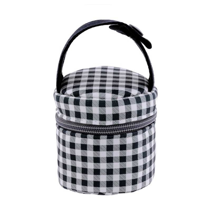 Portachupetes  Vichy Negro Cambrass.