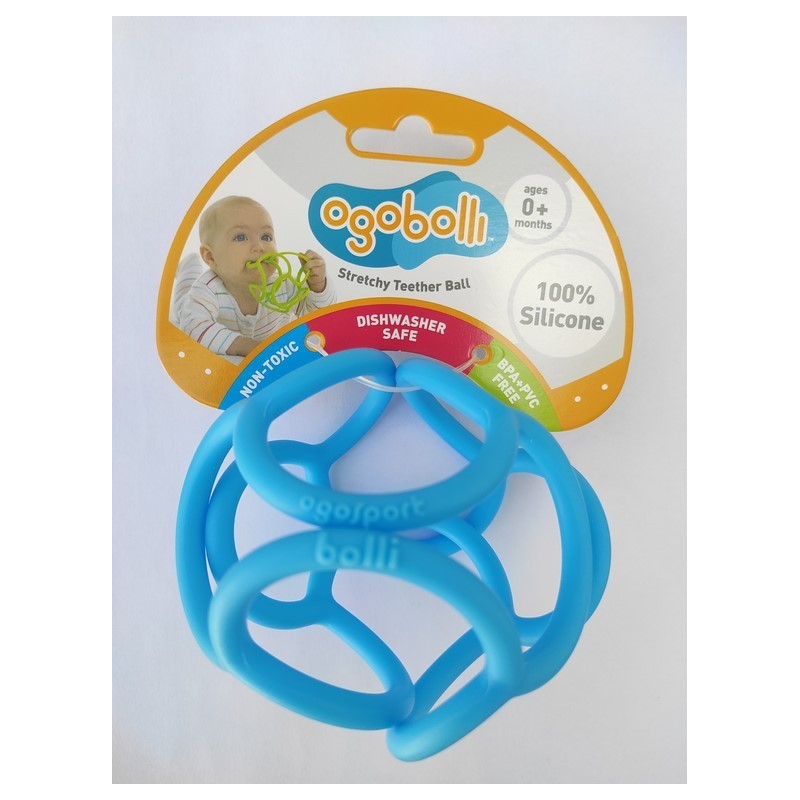 Bola Táctil i Sensorial Ogobolli - Mordedor Azul