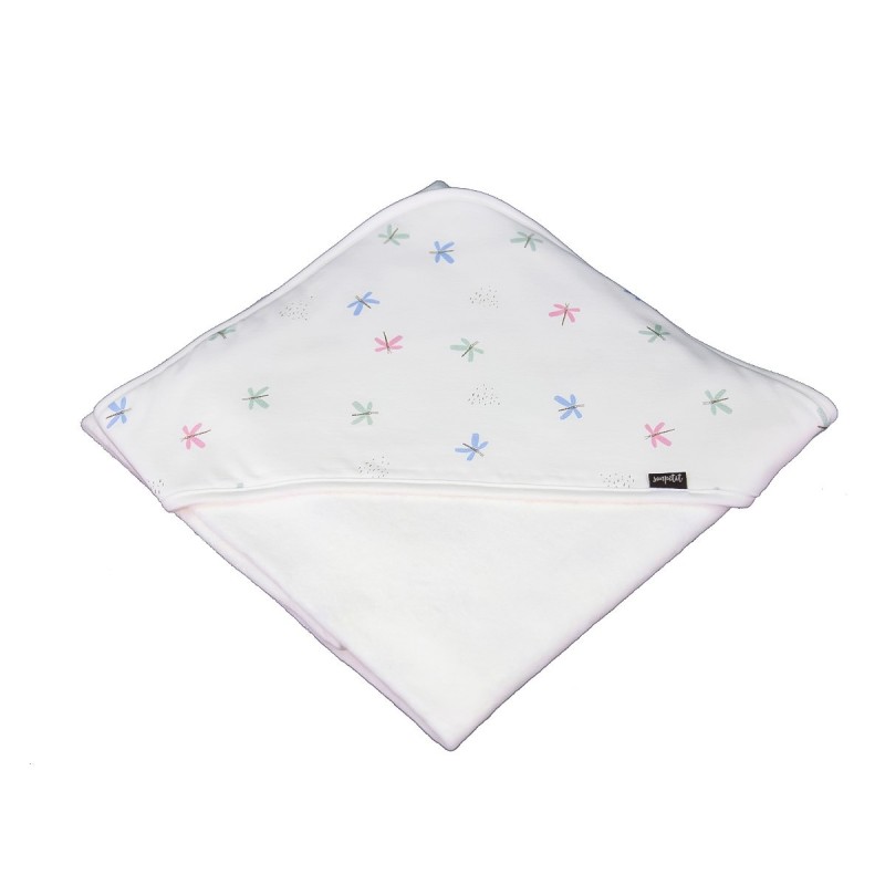 Capa de Baño Estampada Libélula