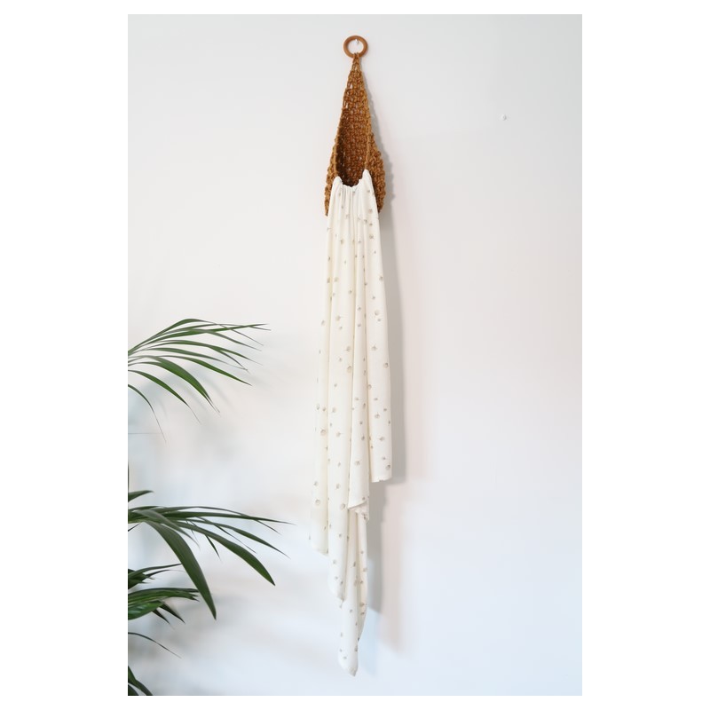 Muselina de Bambú Colección Cotton Crudo
