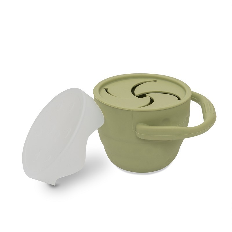 Porta Snack Plegable Silicona de Interbaby