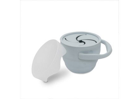 Porta Snack Plegable Silicona de Interbaby