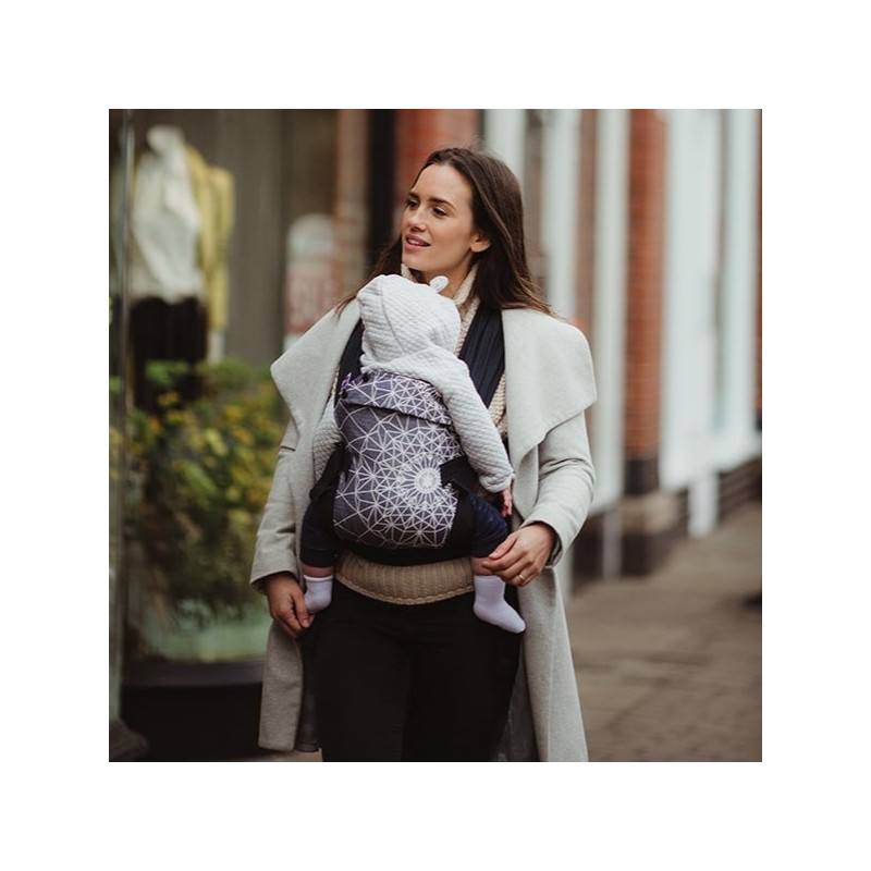 Mochila Portabebés Izmi Navy Caleidoscopio
