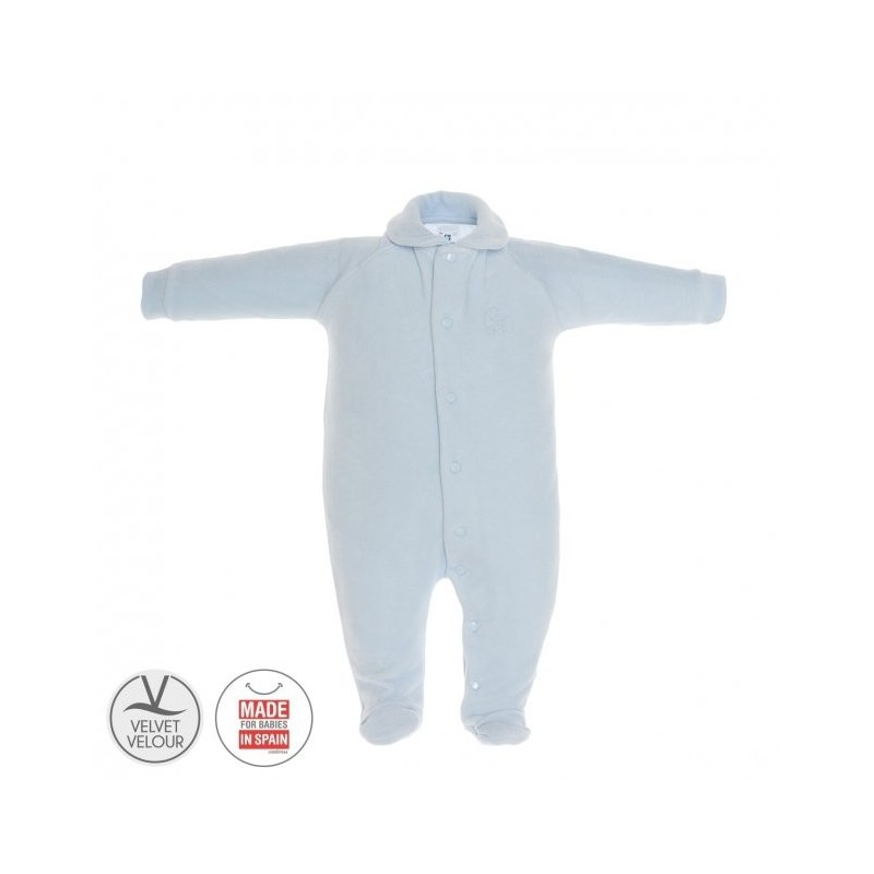 Pelele Invierno Celeste Cambrass
