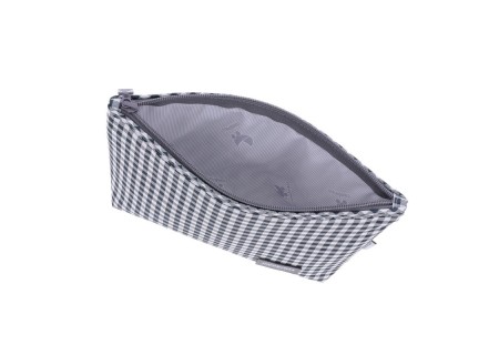 Bolsa Aseo Vichy Negro Cambrass