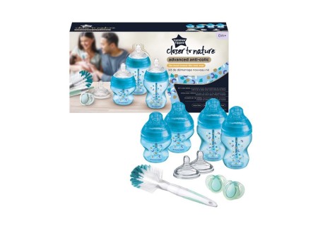 Kit Anticólico Biberones Azul