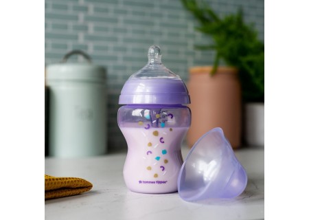 Biberón Anticólico Avanzado 260 ml Purple