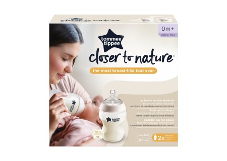 Biberón Closer to Nature Pack 2x260 ml