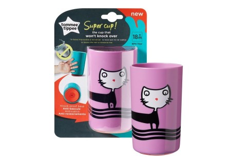 Vaso Antivuelco Super Cup 300 ml  Violeta