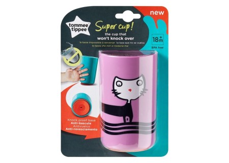 Vaso Antivuelco Super Cup 300 ml  Violeta
