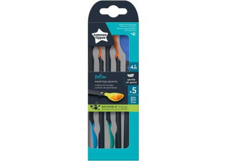 Cucharas Softee Punta Blanda pack 5