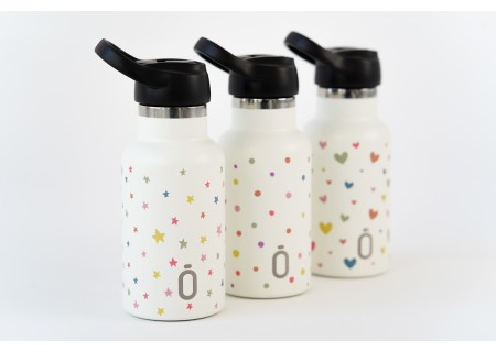 Botella Termo 350 ml. Confeti Estrellas Nata