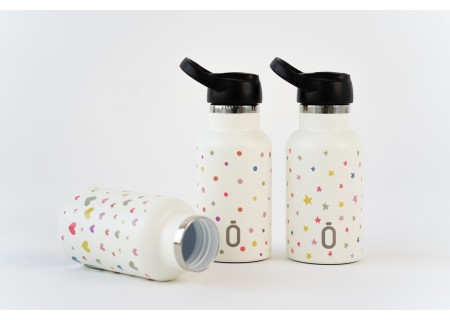 Botella Termo 350 ml. Confeti Topos Nata