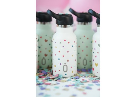 Botella Termo 350 ml. Confeti Topos Nata