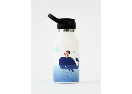 Botella Termo 350 ml. Colección Carme Sala - Beluga